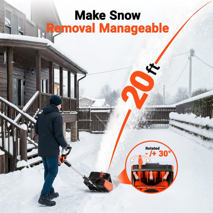 ✨Cordless Snow Clearing Shovel✨ 49% OFF 🎁 2025 Christmas Hot Sale 🎁